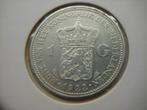 munt  zilveren gulden 1922, Postzegels en Munten, Munten | Nederland, Zilver, Koningin Wilhelmina, 1 gulden, Ophalen of Verzenden