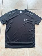 Nike Running Shirt Black, Zwart, Ophalen of Verzenden, Zo goed als nieuw, Hardlopen of Fietsen