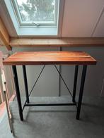 Sidetable / zijtafel / hoge tafel, 100 tot 150 cm, Metaal, Rechthoekig, 50 tot 75 cm