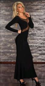 Sexy Clubdress Young Blood S/M - Nieuw!, Kleding | Dames, Jurken, Zwart, Nieuw, Maat 36 (S), Onder de knie