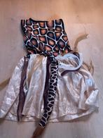 Giraffe Jurk Carnaval - Maat 116, Ophalen of Verzenden, Gebruikt, 110 t/m 116, Meisje