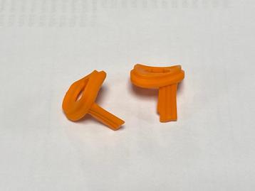 Partij Lego 2x nieuwe oranje sjaal / scarf beschikbaar voor biedingen