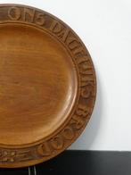 Teakhouten Broodschaal Jaren '30, Antiek en Kunst, Ophalen of Verzenden