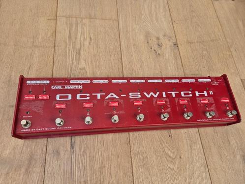 Carl Martin Octa-Switch II - Gebouwd als een tank, Muziek en Instrumenten, Effecten, Gebruikt, Chorus, Delay of Echo, Distortion, Overdrive of Fuzz