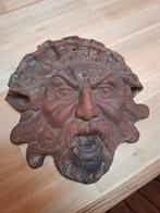 Terracotta Faun/Griekse God Hoofd - Gesigneerd Sibon, Ophalen of Verzenden, Gebruikt