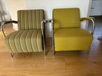 2 Leolux Scylla fauteuils, Huis en Inrichting, Fauteuils, Metaal, 75 tot 100 cm, Minder dan 75 cm, Modern