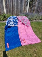 Gabbag slaapzak kind 2x blauw & roze, Caravans en Kamperen, Slaapzakken, Ophalen of Verzenden, Gebruikt