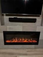 Elektrische Inbouw Sfeerhaard met Verwarming, Ophalen, Nieuw, Inbouwhaard, Elektrische haard