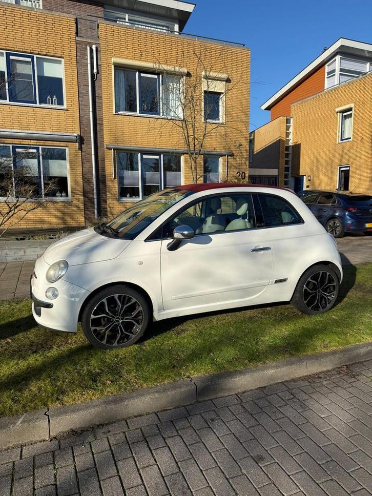 Fiat 500 1.2 AUT C 2010 Wit, Auto's, Fiat, Particulier, Benzine, B, Hatchback, Automaat, Origineel Nederlands, Wit, Voorwielaandrijving