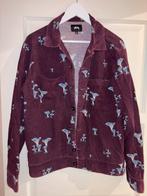 Stussy Fleece Shirt Maat M, Ophalen, Gedragen, Maat 48/50 (M), Paars