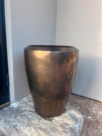 Aardewerk PTMD pot BRONZE 52 cm xl, Ophalen, Overige kleuren, Aardewerk of Porselein, Zo goed als nieuw