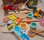 Keukenspeelgoed houten sushi set en sandwich plastic koek, Ophalen of Verzenden, Zo goed als nieuw, Hout, Speelkeuken-accessoire