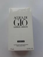 Giorgio Armani Acqua Di Gio Parfum 75ML., Verzenden, Nieuw