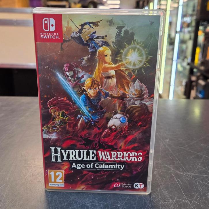 Switch Game | Hyrule Warriors Age of Calamity, Spelcomputers en Games, Spelcomputers | Nintendo Switch, Zo goed als nieuw