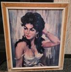 Portret van een vrouw, olieverf op doek H.Walter, Antiek en Kunst, Kunst | Schilderijen | Klassiek, Ophalen