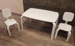 Nieuwe Playwood Kinderstoelen (Set van 4) + Tafeltje – Wit, Ophalen of Verzenden, Nieuw, Overige typen