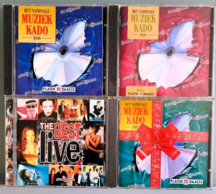 Cd's: Het nationale Muziek kado / Platen 10 daagse (ppst), Cd's en Dvd's, Cd's | Verzamelalbums, Zo goed als nieuw, Overige genres