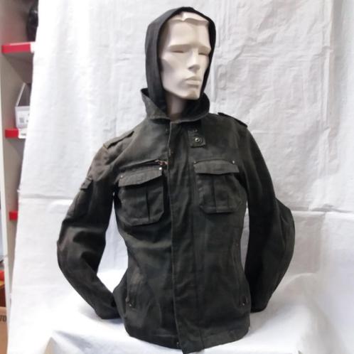 (jas.nr.169) Held Camo met hoody, Motoren, Kleding | Motorkleding, Jas | textiel, Dames, Heren, Nieuw met kaartje, Ophalen of Verzenden