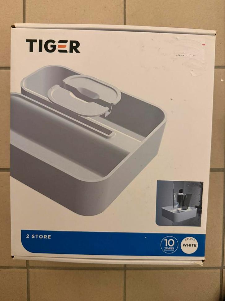 Tiger 2 Store Badkamer Accessoire - Nieuw in Doos, Huis en Inrichting, Badkamer | Badkamermeubels, Nieuw, Overige typen, Ophalen