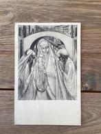 4 - Jan Toorop - oude ansichtkaarten - kunstkaart - vintage, Verzamelen, Ansichtkaarten | Themakaarten, 1940 tot 1960, Overige thema's