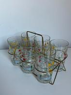 Rekje met glazen, Antiek en Kunst, Ophalen