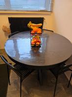 Mango hout eettafel!!, 200 cm of meer, Zo goed als nieuw, Rechthoekig, 50 tot 100 cm