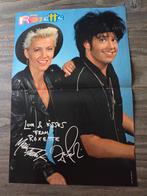Poster van vroeger: Roxette + Handtekening !!, Ophalen of Verzenden, Poster, Artwork of Schilderij