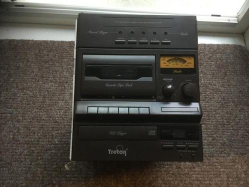 treton radio cd casette 30156 DEFECT, Audio, Tv en Foto, Stereo-sets, Cassettedeck, Tuner of Radio, Ophalen of Verzenden