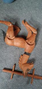 Marionet houten paard, Ophalen of Verzenden