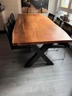 Massive salontafel, Huis en Inrichting, Tafels | Eettafels, Ophalen, 100 tot 150 cm, 200 cm of meer, Zo goed als nieuw
