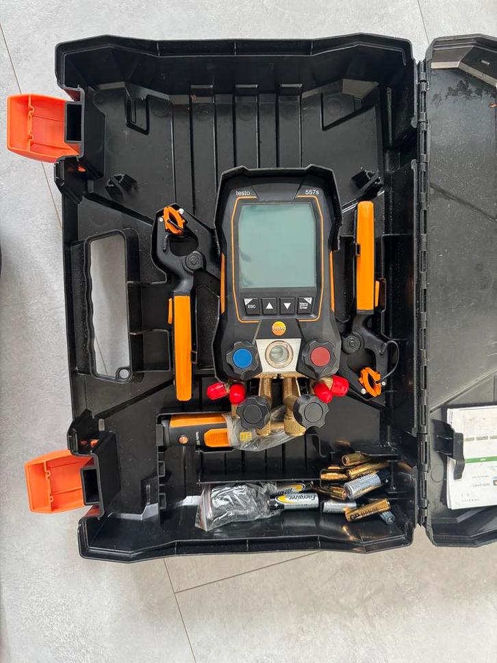 Testo 557S Meterset - Perfecte Staat!, Doe-het-zelf en Verbouw, Meetapparatuur, Zo goed als nieuw, Ophalen of Verzenden
