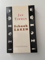 Schaakzaken | Jan Timman, Boeken, Sportboeken, Ophalen of Verzenden, Zo goed als nieuw, Balsport