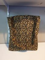 Quilted Tote bag panterprint, Ophalen of Verzenden, Nieuw, Bruin, Shopper