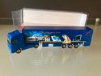Herpa 065160 MB Actos Koffersattelzug, oplegger 1:160, Hobby en Vrije tijd, Ophalen, Zo goed als nieuw, Auto