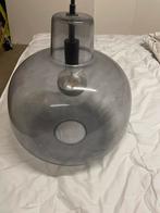 Grijze Hanglamp, Ophalen, Zo goed als nieuw, Glas, Minder dan 50 cm