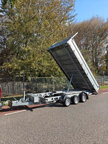 Temared 3 zijdige kipper aanhanger 4x2 beschikbaar voor biedingen