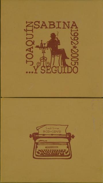 JOAQUÍN SABINA …Y SEGUIDO 9 CD EN 1 DVD BOX SET beschikbaar voor biedingen