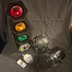 Disco Lampen Set - Lichtorgel, Draaibol & LED Effecten, Muziek en Instrumenten, Licht en Laser, Ophalen of Verzenden, Gebruikt