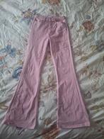 Roze flared jeans - Loavies - XS, Overige kleuren, Ophalen of Verzenden, Loavies, W27 (confectie 34) of kleiner