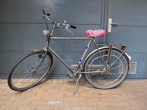 Herenfiets - Studentenfiets, Fietsen en Brommers, Fietsen | Heren | Herenfietsen, Gebruikt, Overige merken, 57 tot 61 cm, Versnellingen