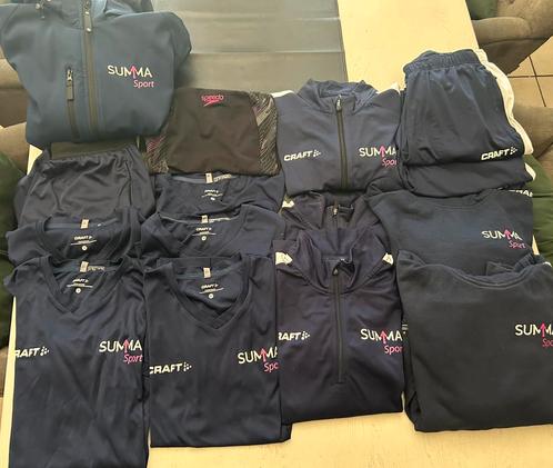 15 delig summa SPORT pakket s-m, Kleding | Dames, Sportkleding, Zo goed als nieuw, Overige typen, Maat 36 (S), Blauw, Verzenden