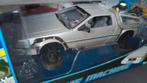 De Lorean DMC Back To the Future fly Mode 1:24 Welly Pol, Ophalen of Verzenden, Zo goed als nieuw, Welly
