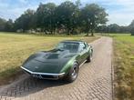 UNIEK:Chevrolet Corvette C3 - 1970 – Donnybrooke Green -, Achterwielaandrijving, Overige bekleding, Overige kleuren, Geïmporteerd