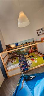 Ikea Kinderbed, Kinderen en Baby's, Kinderkamer | Bedden, Ophalen, 85 tot 100 cm, Hoogslaper of Stapelbed, Gebruikt