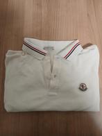 Moncler Polo - Stijlvolle heren polo 80euro, Moncler, Maat 48/50 (M), Wit, Ophalen of Verzenden