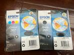 Epson 266 zwart en 267 kleur inkt cartridges origineel nieuw, Ophalen of Verzenden, Nieuw, Cartridge, Epson origineel