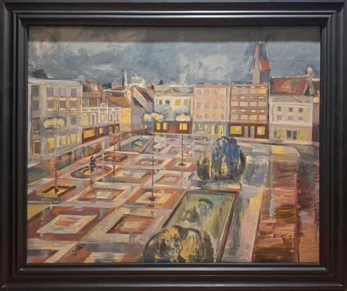 Kunstwerk door Richard Kowal (Polen 1934 – 2002), Antiek en Kunst, Kunst | Schilderijen | Modern, Ophalen of Verzenden