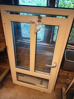 Kiep/kantelKozijn met dubbel glas. Wit  130x82 cm, Ophalen, Zo goed als nieuw, Minder dan 80 cm, Gevelraam of Ruit