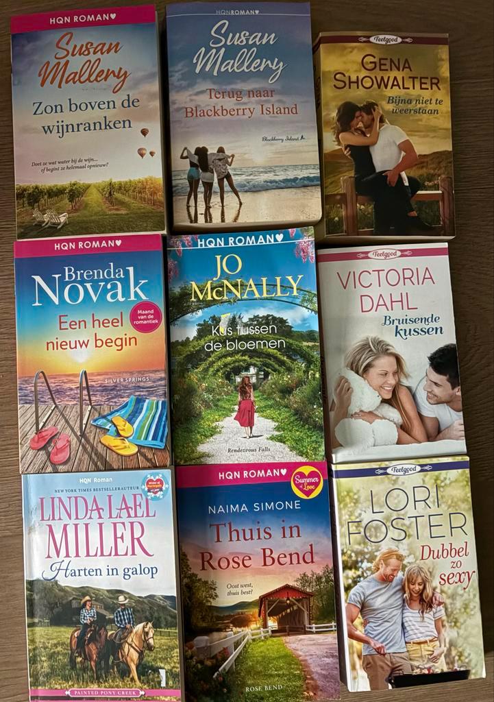 Romantische Pockets - HQN & Feelgood Romans, Boeken, Romans, Zo goed als nieuw, Nederland, Ophalen