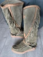 El Vaquero , maat 40, zgan, Hoge laarzen, Ophalen of Verzenden, Zo goed als nieuw, Groen